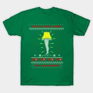 LEG LAMP TACKY CHRISTMAS SHIRT T-Shirt